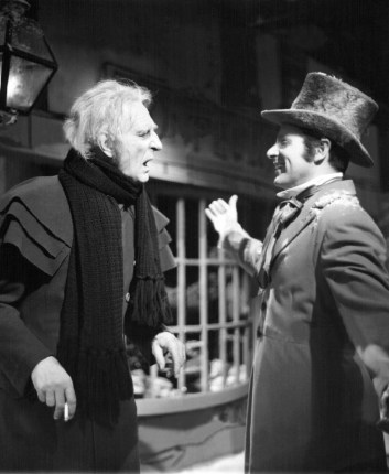 Basil Rathbone Is Scrooge