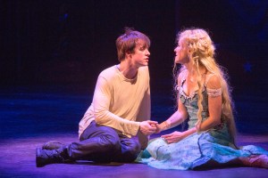 "They say the whole is greater than the sum of the parts it's made of..." Matthew James Thomas as Pippin and Rachel Bay-Jones as Katherine sing a "Love Song"