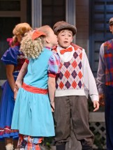 Shy Winthrop Paroo (Kevin Ciardelli) has a fan in Amaryllis (Maggie Balleweg) 