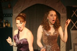 "The run in the stocking-the snag in the zipper; the carbon monoxide that fills the garage!" Kristin Towers-Rowles As "The Leading Lady" & Rachel Hirshee As "The Starlet" Warn Us "There's Always A Woman"!