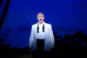 "Close to my heart she came...only to fly away; only to fly as day flies from moonlight." Christopher Carl is "Emile DeBecque" 