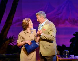 "Who can explain it, who can tell you why? Fools give you reasons, wise men never try..." Alessa Neeck is "Nellie Forbush" with Christopher Carl as "Emile DeBecque"