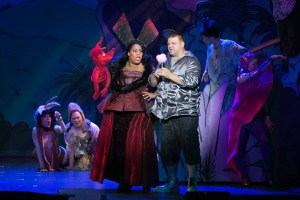 "You're the Biggest Blame Fool in the Jungle Of Nool--and I don't care who I tell!" (Amber J. Snead is "Sour Kangaroo" with Matthew Downs as Horton, The Elephant)