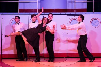 "Your devotion I prize, but you must realize, my boys, other girl's 'luxuries' are my 'necessities' " (Nicole Cassesso As  Erma Warns Her "Devotees": "Buddy  Beware"!)