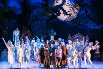 “Every cadaver start the palaver, once in an Addams year; hold your decaying, hear what we're saying--time now to give a cheer!” (The cast of 3D Theatricals' "The Addams Family")