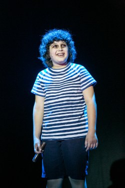 “Wednesday will drink and then she'll be herself again. Lucas will leave her be, so she can torture me just like she always did…'Til then, I'm just a strange...fat…kid.” (Dante Marenco is "Pugsley")