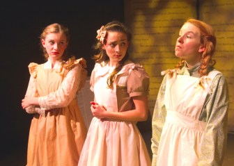 Angela Griswold as “Anne” initially learns that “School Days” aren’t always “Golden Rule Days” (especially with Maddie Bourgeois as “Prissy Andrews” and Emma Nossal as “Josie Pye”) 