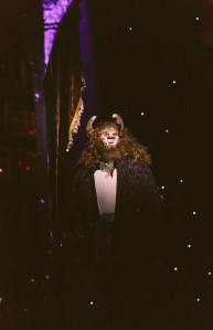 “How long must this go on--this cruel trick of fate? I simply made one careless wrong decision, then the Witch was gone, and left me in this state! An object of revulsion and derision…” Alexander Mendoza as “The Beast” ponders his uncertain fate 