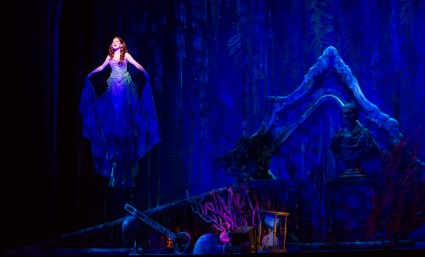 “Bet'cha on land they understand--bet they don't reprimand their daughters! Bright young women sick of swimmin’, ready to stand!” Alison Woods as “Ariel” dreams of life above on dry land in “The La Mirada Theatre For The Performing Arts” & McCoy-Rigby Entertainment’s Production Of Disney's "The Little Mermaid"