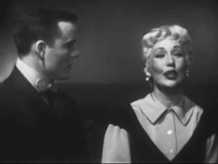 “I do not care if that day arrives—that dream need never be, if the ship I sing doesn’t also bring my own true love to me…” Ann Sothern as “Liza Elliott” recalls a moment with James Congdon as “Ben Butler” the boy who broke her heart in a pivotal moment from “Lady In The Dark”