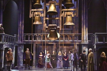 “Some say the soul of the city’s the Toll of the Bells—The Bells Of Notre Dame” The Company of “The La Mirada Theatre For The Performing Arts” & “McCoy-Rigby Entertainment’s” 2016 production of "The Hunchback Of Notre Dame” prepare for their tale to unfold.